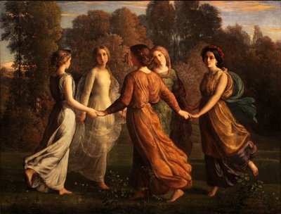 Poem of the Soul - Sunrays by Louis Janmot